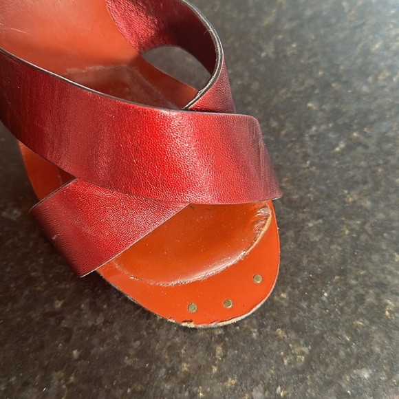 Gucci calfskin and python heels - Picture 4 of 8